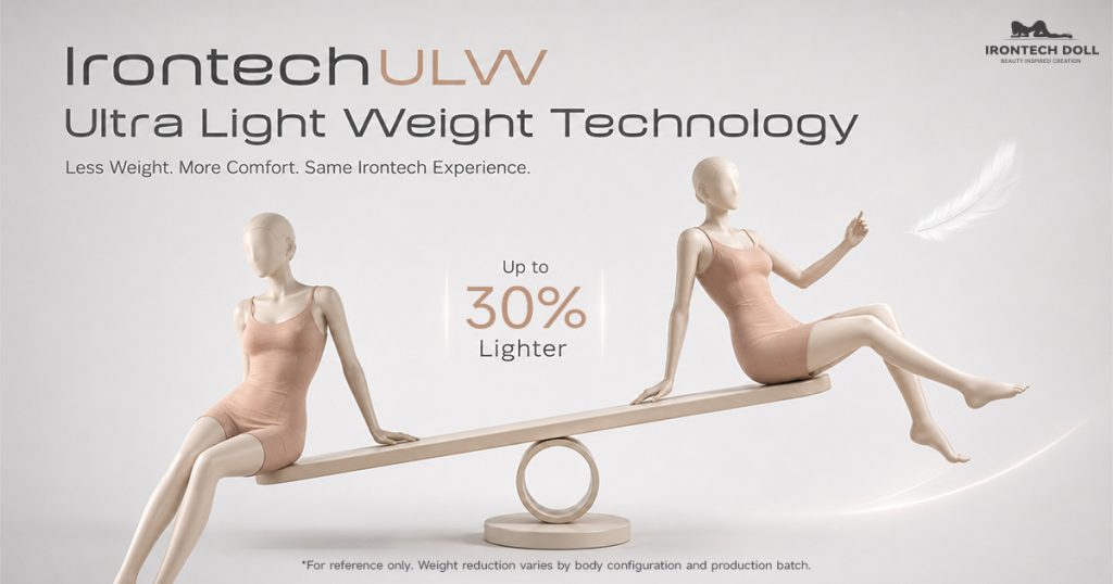 RL Sex Doll Irontech Doll Ultra Light Weight Technology Sex Doll Banner